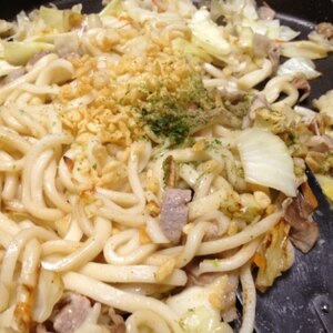 めんつゆで簡単◆焼うどん